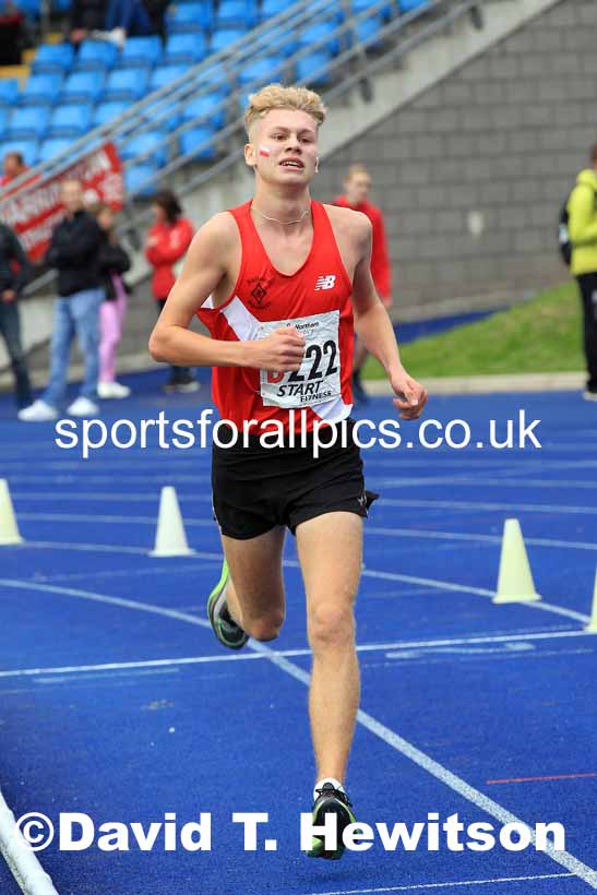 Mens under-17s 2022 Northern Road Relays, SportsCity, Manchester. Photo: David T. Hewitson/Sports for All Pics